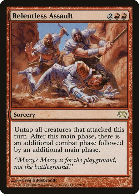 Assaut implacable, carte Magic HOP 62 — extension Planechase
