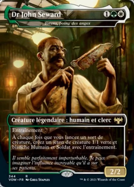Torens, poing des anges, carte Magic VOW 344 — extension Innistrad : noce écarlate