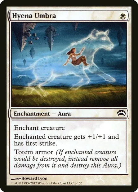 Hyena Umbra, Magic card PC2 8 — Planechase 2012 set