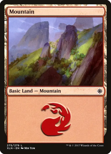 Mountain, Magic card XLN 275 — Ixalan set