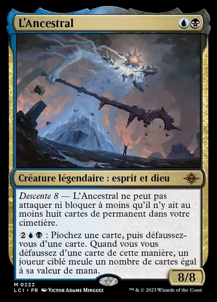 L'Ancestral, carte Magic LCI 222 — extension The Lost Caverns of Ixalan