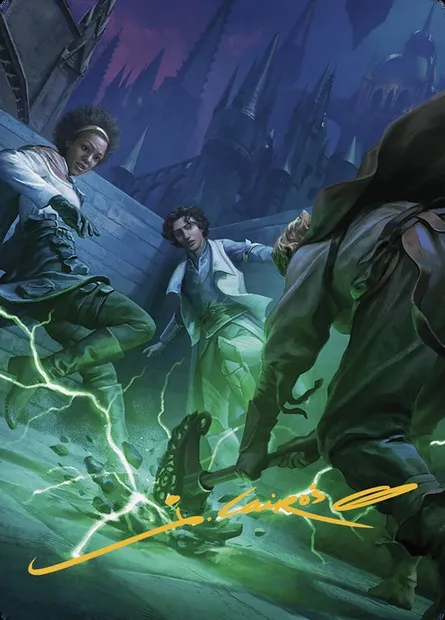 Fanatical Strength // Fanatical Strength, Magic card AMKM 32 — Murders at Karlov Manor Art Series set