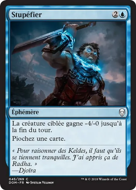 Stupéfier, carte Magic DOM 45 — extension Dominaria