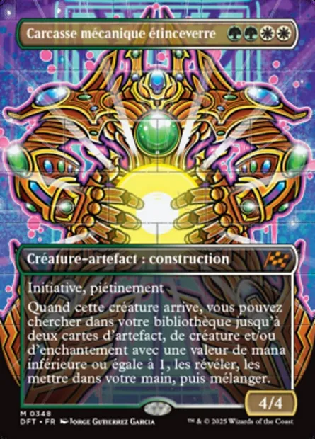 Carcasse mécanique étinceverre, carte Magic DFT 348 — extension Aetherdrift