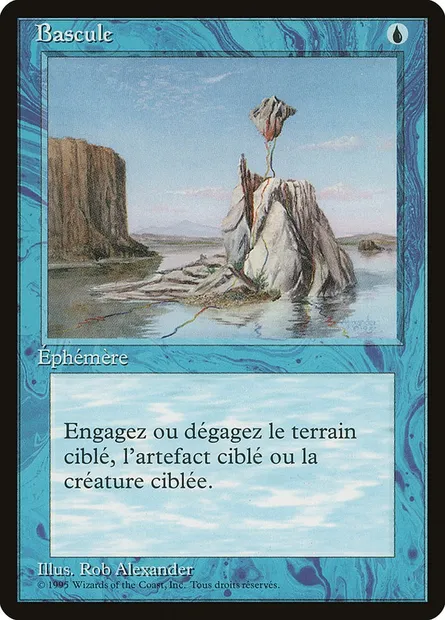 Bascule, carte Magic REN 44 — extension Renaissance
