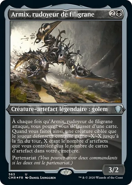Armix, rudoyeur de filigrane, carte Magic CMR 563 — extension Commander Legends