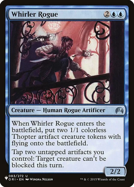 Whirler Rogue, Magic card PLST ORI-83 — The List set
