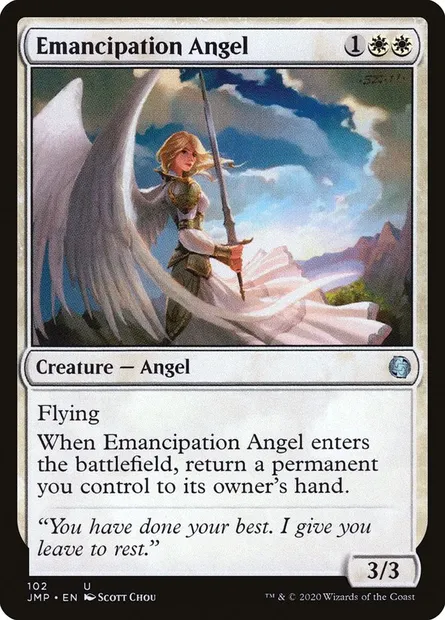 Emancipation Angel, Magic card JMP 102 — Jumpstart set
