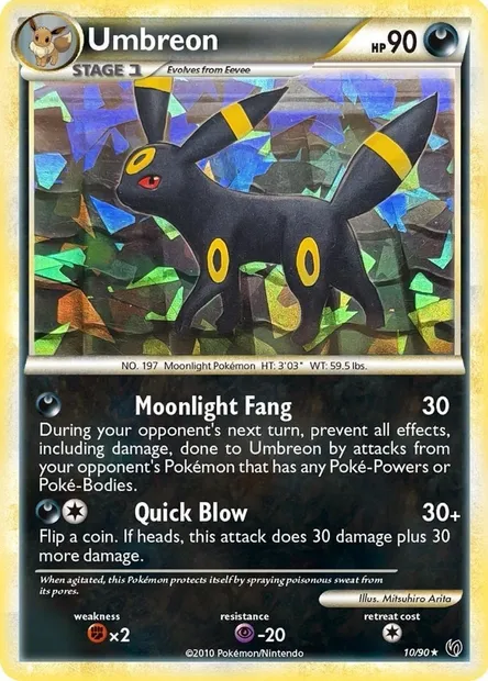 Noctali, carte Pokémon TDX 010-5 — extension Theme Deck & Blisters Exclusives