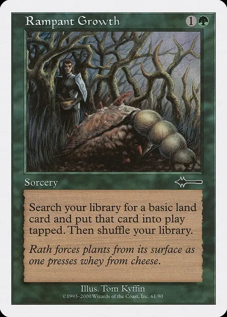 Croissance luxuriante, carte Magic BTD 61 — extension Beatdown Box Set