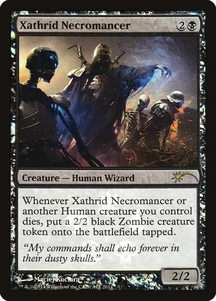 Xathrid Necromancer, Magic card PM14 A12 — Magic 2014 Promos set