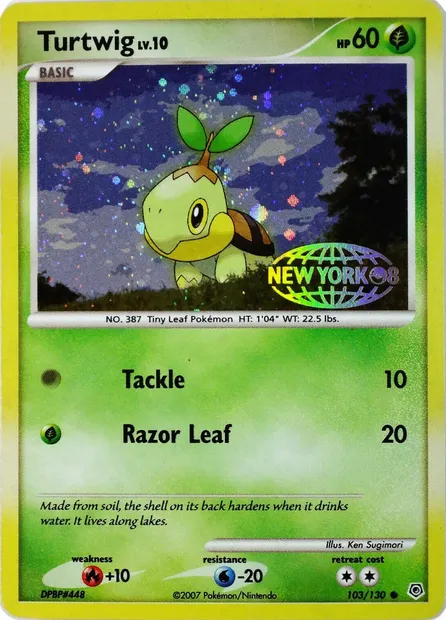 Turtwig Lv.10, Pokémon card PR 103 — Assorted Promos set
