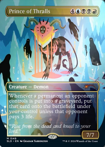 Prince of Thralls, Magic card SLD 1549★ — Secret Lair Drop set