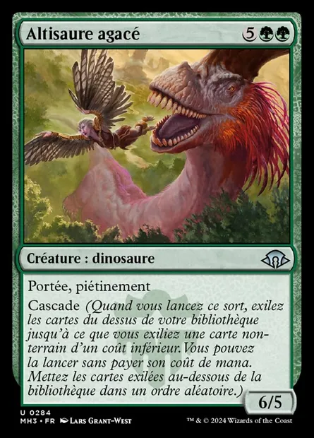 Altisaure agacé, carte Magic MH3 284 — extension Modern Horizons 3