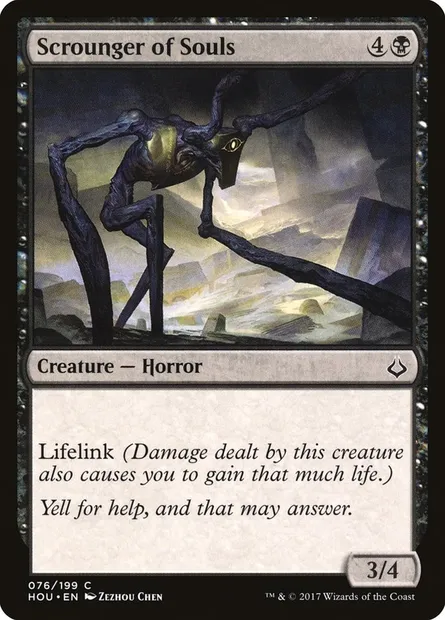 Scrounger of Souls, Magic card HOU 76 — Hour of Devastation set