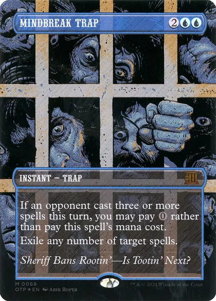 Mindbreak Trap, Magic card OTP 68 — Breaking News set