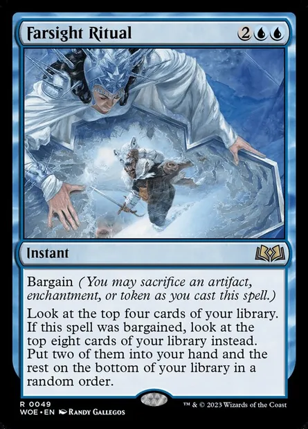 Farsight Ritual, Magic card WOE 49 — Wilds of Eldraine set