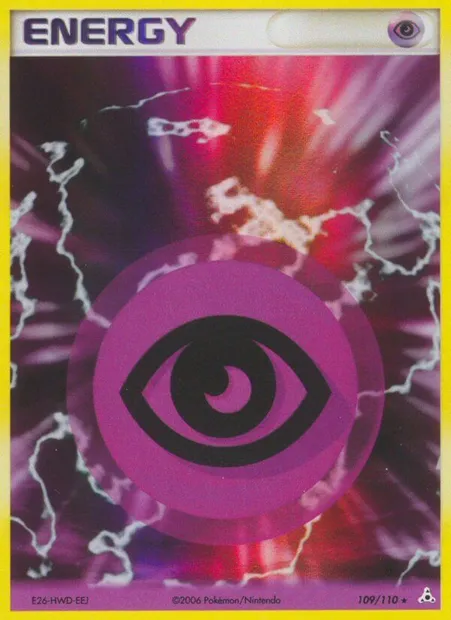 Psychic Energy, Pokémon card HP 109 — Holon Phantoms set
