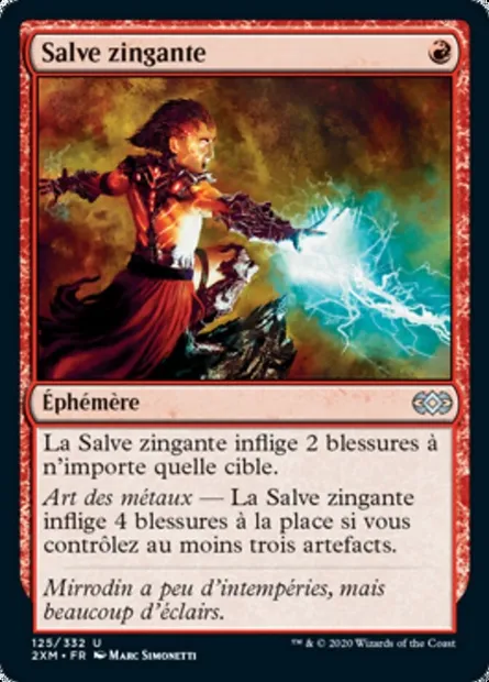 Salve zingante, carte Magic 2XM 125 — extension Double Masters