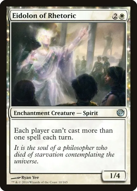 Eidolon of Rhetoric, Magic card JOU 10 — Journey into Nyx set