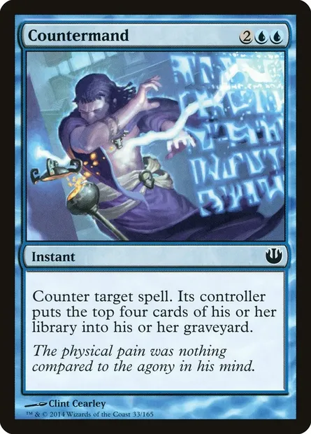 Countermand, Magic card JOU 33 — Journey into Nyx set