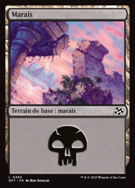 Marais, carte Magic DFT 284 — extension Aetherdrift