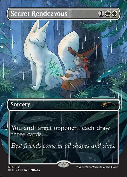 Rendez-vous secret, carte Magic SLD 1892 — extension Secret Lair Drop