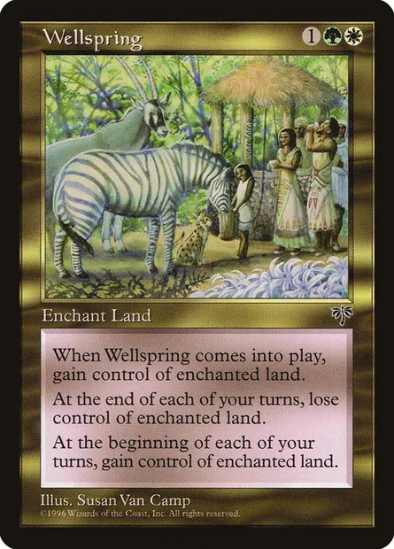 Wellspring, Magic card MIR 288 — Mirage set