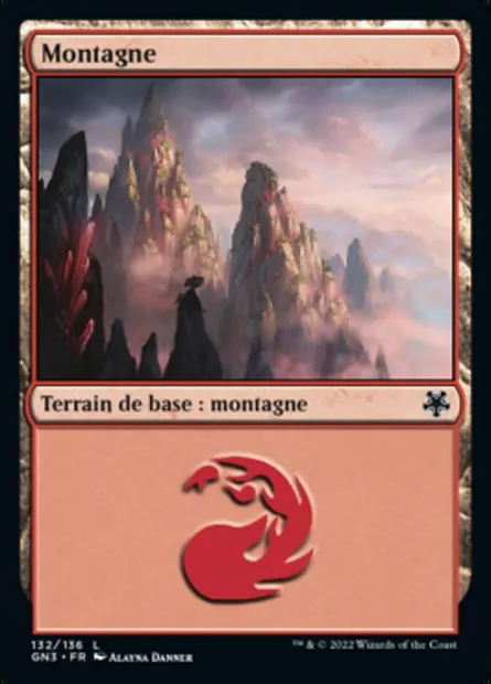 Montagne, carte Magic GN3 132 — extension Game Night: Free-for-All
