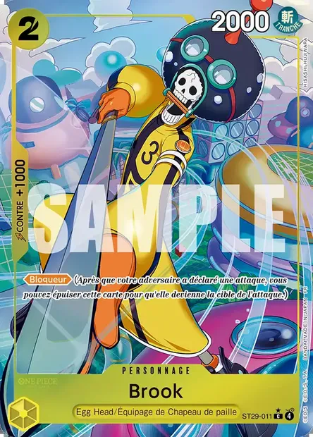 Brook, carte One Piece ST29-011 — extension EGG HEAD