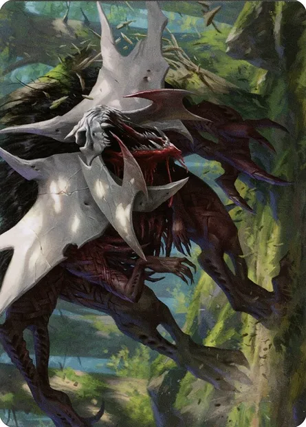 Vorinclex, Monstrous Raider // Vorinclex, Monstrous Raider, Magic card AKHM 54 — Kaldheim Art Series set