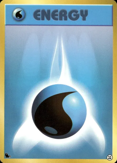 Water Energy, Pokémon card IPSQT 022 — Intro Pack Squirtle set