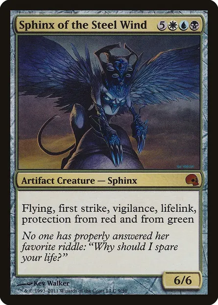 Sphinge du Vent d'acier, carte Magic PD3 9 — extension Premium Deck Series: Graveborn