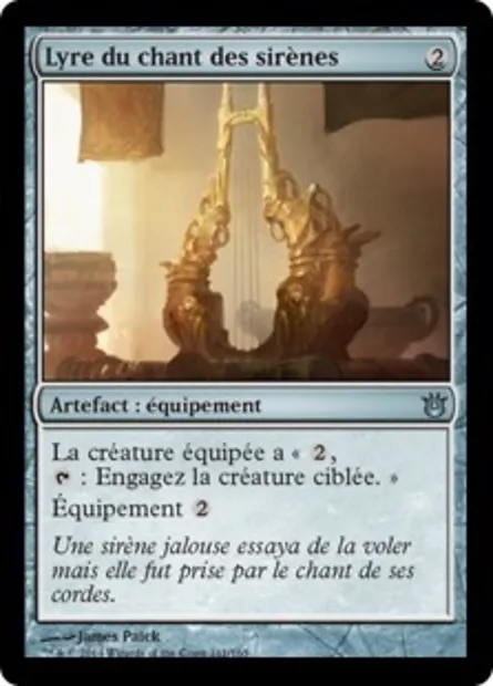 Lyre du chant des sirènes, carte Magic BNG 161 — extension Créations divines