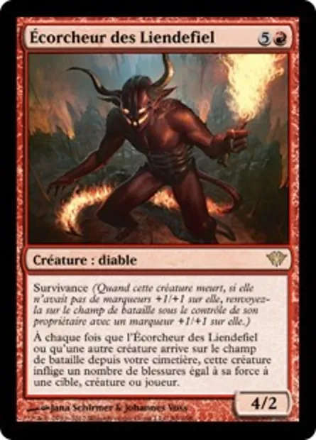 Écorcheur des Liendefiel, carte Magic DKA 89 — extension Obscure Ascension