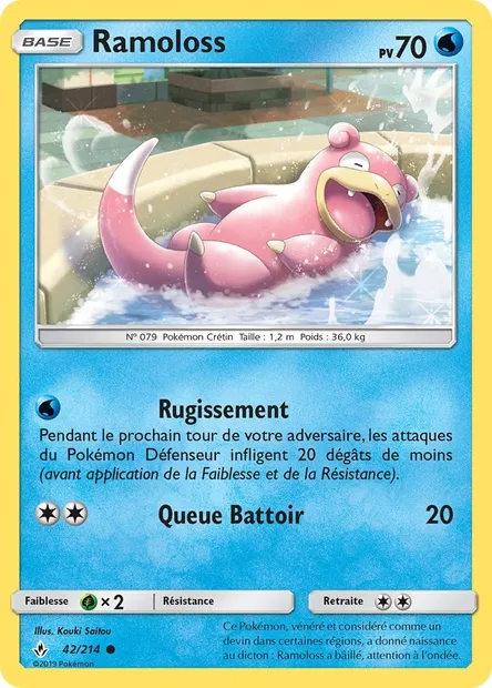 Ramoloss, carte Pokémon UNB 42 — extension Alliance Infaillible
