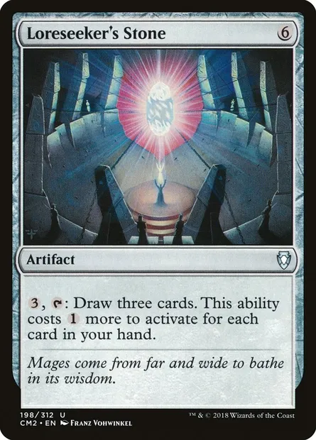 Loreseeker's Stone, Magic card CM2 198 — Commander Anthology Volume II set