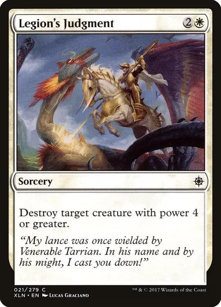 Legion's Judgment, Magic card XLN 21 — Ixalan set