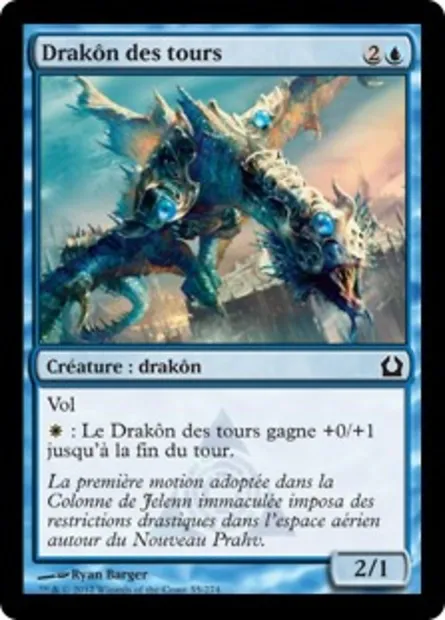Drakôn des tours, carte Magic RTR 55 — extension Retour à Ravnica