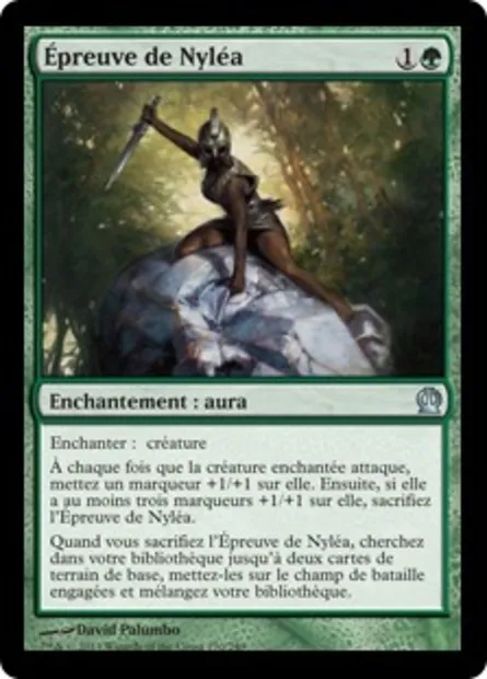 Épreuve de Nyléa, carte Magic THS 170 — extension Theros
