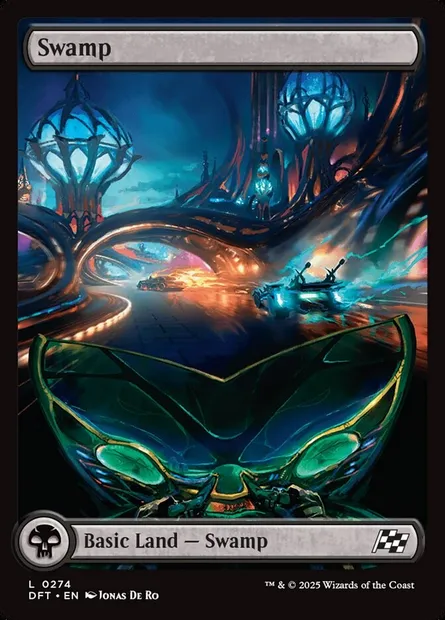 Swamp, Magic card DFT 274 — Aetherdrift set