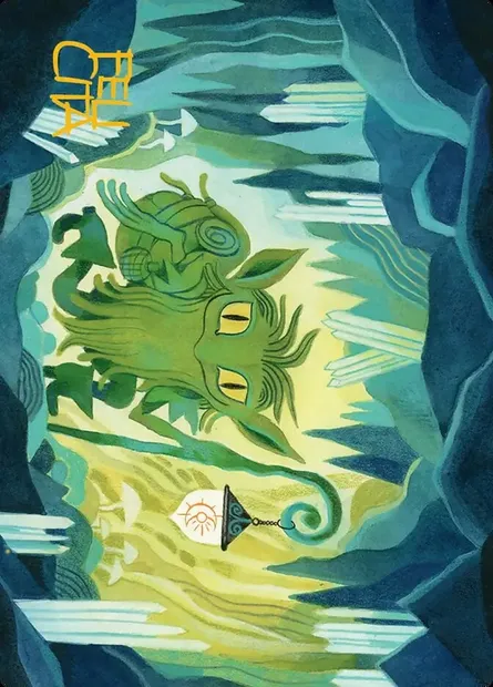 Mutable Explorer // Mutable Explorer, carte Magic AECL 43 — extension Lorwyn Eclipsed Art Series