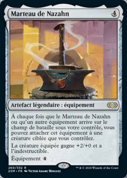 Marteau de Nazahn, carte Magic 2XM 260 — extension Double Masters