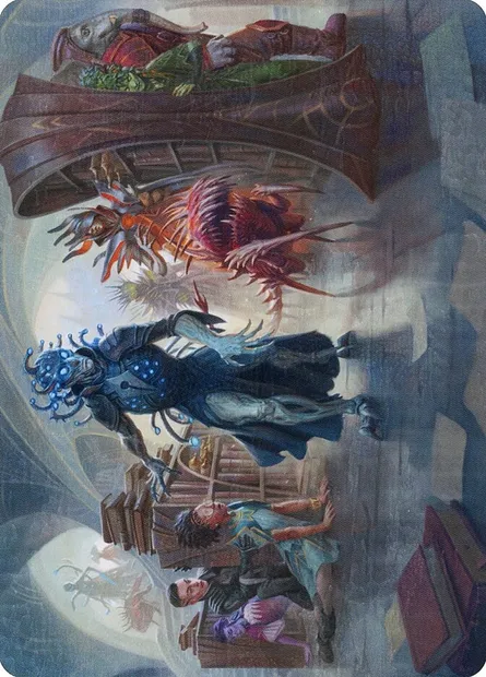 Invasion of Arcavios // Invasion of Arcavios, carte Magic AMOM 11 — extension March of the Machine Art Series