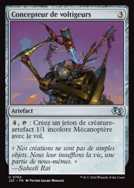 Concepteur de voltigeurs, carte Magic J25 762 — extension Foundations Jumpstart