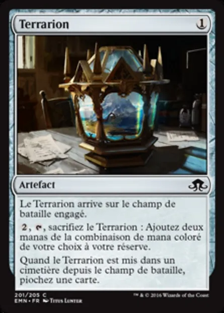 Terrarion, carte Magic EMN 201 — extension La lune hermétique