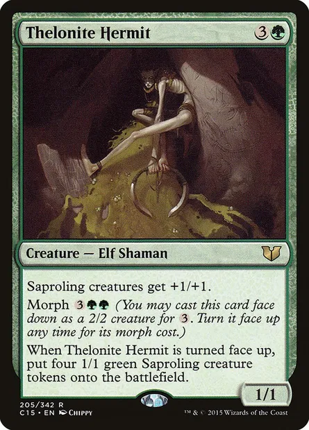 Thelonite Hermit, Magic card C15 205 — Commander 2015 set