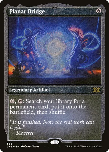 Planar Bridge, Magic card 2X2 565 — Double Masters 2022 set