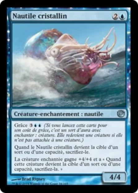 Nautile cristallin, carte Magic JOU 34 — extension Incursion dans Nyx