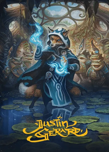 Jace, the Mind Sculptor // Jace, the Mind Sculptor, Magic card ABLB 49 — Bloomburrow Art Series set
